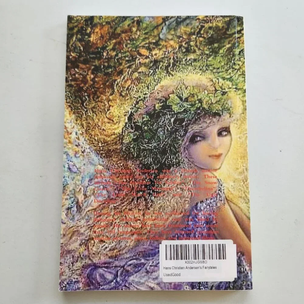 Hans Christian Andersen's Fairytales Classic Book Paperback Literature Reading B